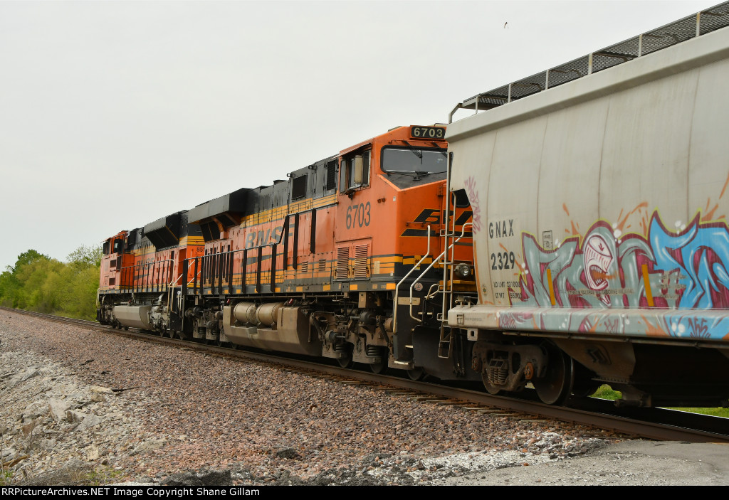 BNSF 6703 Roster shot